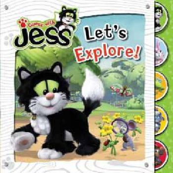 Hardcover Let's Explore! (Guess with Jess) Book