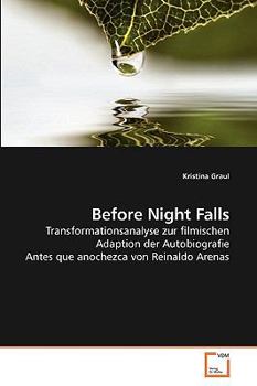 Paperback Before Night Falls [German] Book
