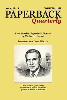 Paperback Paperback Quarterly (Vol. 4 No. 4) Winter 1981 Book