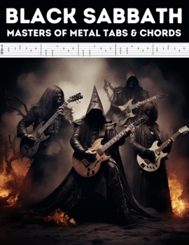 Paperback Black Sabbath: Masters of Metal Tabs & Chords Book