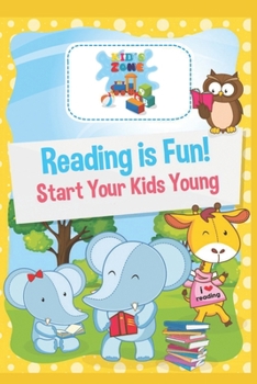 Paperback Reading is fun: Simple words & Activities for Beginner Readers (0-6 years old): book reader for young kids Book