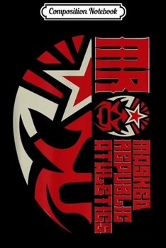 Composition Notebook: Masked Republic Lucha Libre MR Athletics  Journal/Notebook Blank Lined Ruled 6x9 100 Pages