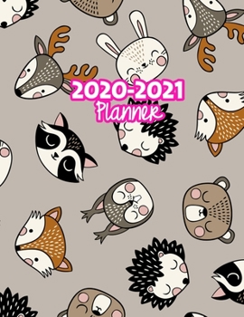 2020-2021 Planner: Two Year Calendar Organizer and Goal Journal | January 2020 - December 2021 Daily, Weekly and Monthly Planner Book with Back Sticker Expression Wall for 2 Years | Design Code 719915