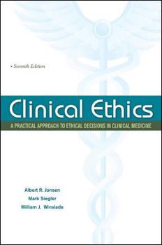 Paperback Clinical Ethics: A Practical Approach to Ethical Decisions in Clinical Medicine Book