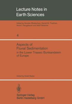 Paperback Aspects of Fluvial Sedimentation in the Lower Triassic Buntsandstein of Europe Book