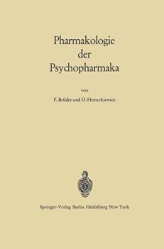 Paperback Pharmakologie Der Psychopharmaka [German] Book