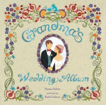 Hardcover Grandmas' Wedding Album Book