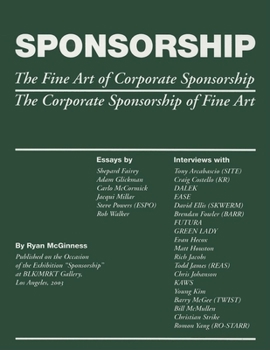 Paperback Sponsorship the Fine Art of Corporate Sponsorship: The Corporate Sponsorship of Fine Art Book