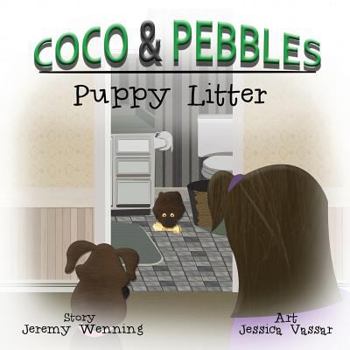 Paperback Coco & Pebbles: Puppy Litter Book