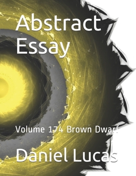 Paperback Abstract Essay: Volume 174 Brown Dwarf Book