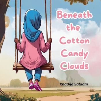 Paperback Beneath the Cotton Candy Clouds: Tells the story of a Muslim girl named Fatima. She wears a traditional hijab, finding adventure and joy in the beauty Book