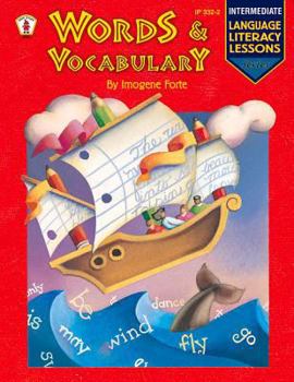 Paperback Words & Vocabulary - Intermediate Level (Language Literacy Lessons) Book