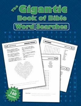 Paperback The Gigantic Book of Bible Word Searches Book