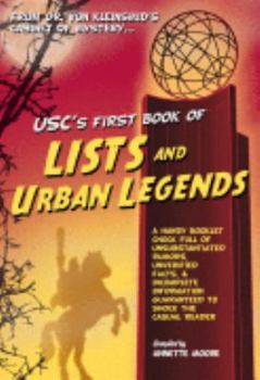 Hardcover Usc's First Book of Lists and Urban Legends Book