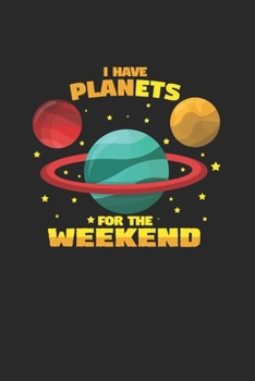 I have planets for the weekend: 6x9 Spaceman | dotgrid | dot grid paper | notebook | notes