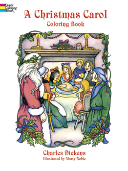 Paperback A Christmas Carol Coloring Book