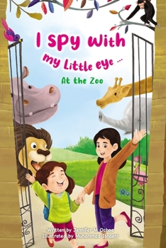 Paperback I Spy with My Little Eye ... At The Zoo Book