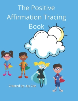 Paperback The Positive Affirmation Tracing Book