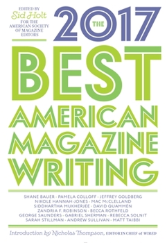 Paperback The Best American Magazine Writing 2017 Book