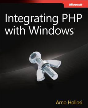 Paperback Integrating PHP with Windows Book
