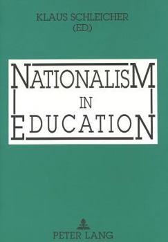 Paperback Nationalism in Education Book