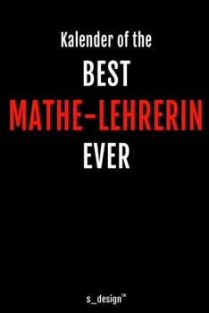 Kalender für Mathe-Lehrer / Mathe-Lehrerin: Immerwährender Kalender / 365 Tage Tagebuch / Journal [3 Tage pro Seite] für Notizen, Planung / Planungen / Planer, Erinnerungen, Sprüche (German Edition)