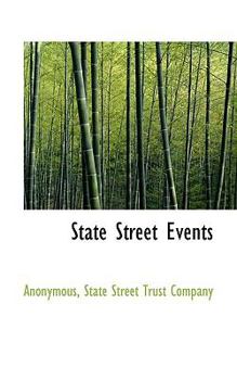 Paperback State Street Events Book