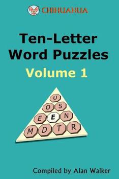 Paperback Chihuahua Ten-Letter Word Puzzles Volume 1 Book