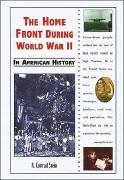 Library Binding The Home Front During World War II in American History Book