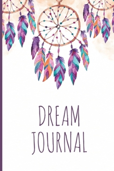 Paperback Dream Journal: Dream Catcher Notebook & Diary Book