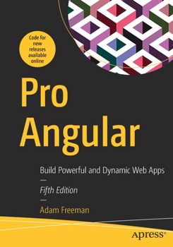 Paperback Pro Angular: Build Powerful and Dynamic Web Apps Book