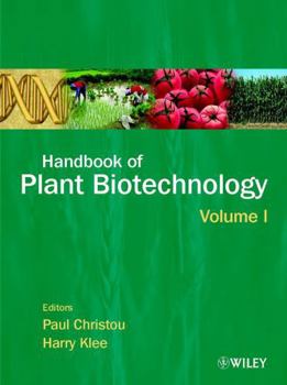 Hardcover Handbook of Plant Biotechnology, 2 Volume Set Book