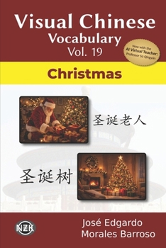 Paperback Visual Chinese Vocabulary Vol. 19: Christmas Book