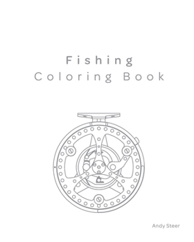Paperback Fishing Coloring Book