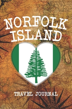 NORFOLK ISLAND: 6x9 Travel planner I Road trip planner I Dot grid journal I Travel notebook I Travel diary I Pocket journal I Gift for Backpacker