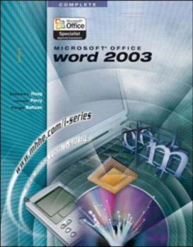 Paperback I-Series: Microsoft Office Word 2003 Complete Book