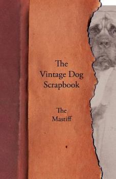 Paperback The Vintage Dog Scrapbook - The Mastiff Book