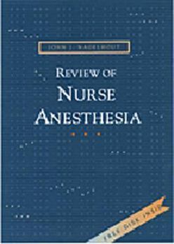 Paperback Review of Nurse Anesthesia [With CDROM] Book