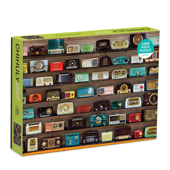 Misc. Chihuly Vintage Radios 1000 Piece Puzzle Book