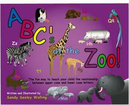 Paperback ABC's at the Zoo! Book