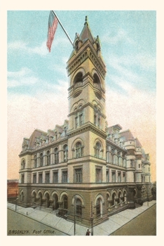 Paperback Vintage Journal Brooklyn Post Office, New York City Book