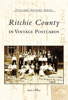 Paperback Ritchie County in Vintage Postcards Book