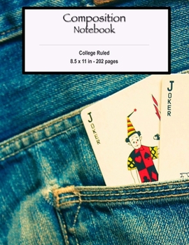 Paperback Poker Composition Notebook Book