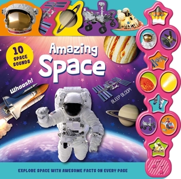 Board book Amazing Space: Interactive Children's Sound Book with 10 Buttons Book