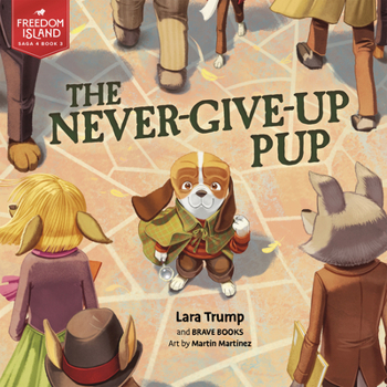 Paperback The Never-Give-Up Pup Book
