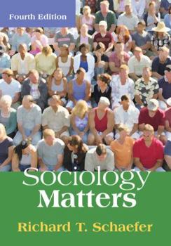 Paperback Sociology Matters Book