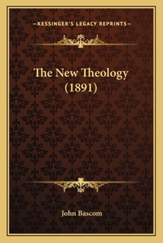 Paperback The New Theology (1891) Book