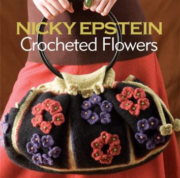 Paperback Nicky Epstein Crocheted Flowers Book