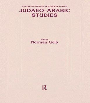 Paperback Judaeo Arabic Studies Book