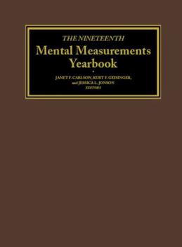 Hardcover The Nineteenth Mental Measurements Yearbook Book